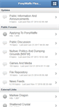 Mobile Screenshot of forum.ponywaffe.org